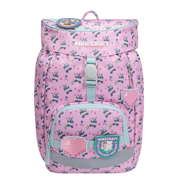 Baagl Školní batoh Airy Minecraft Panda
