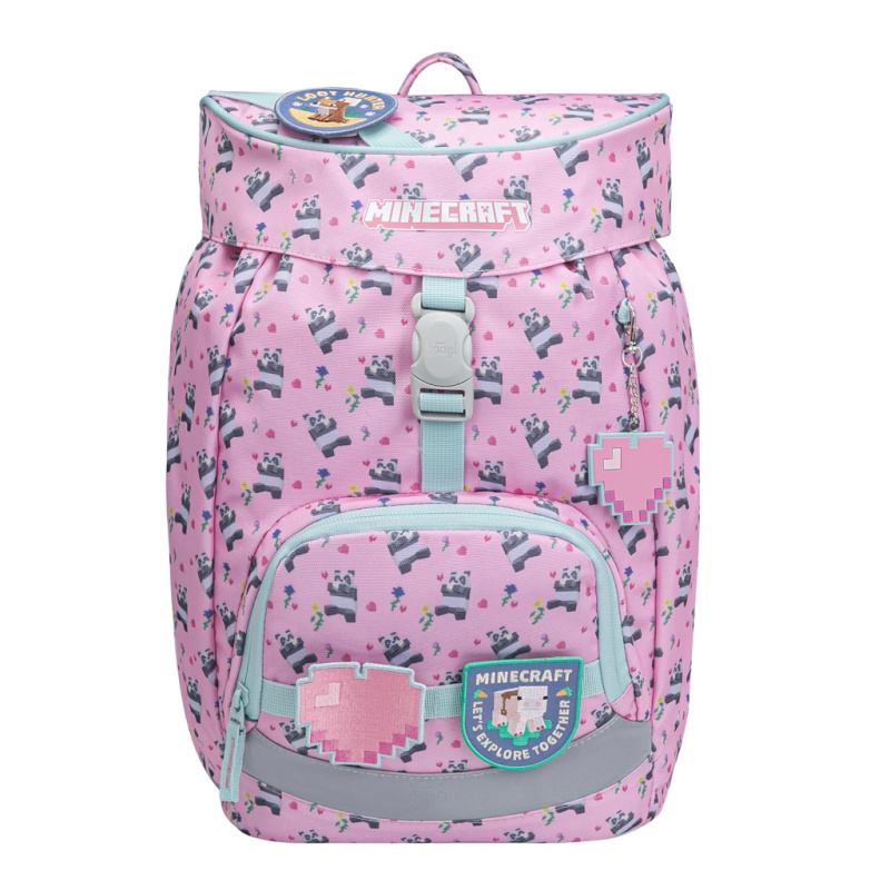 Baagl Školní batoh Airy Minecraft Panda