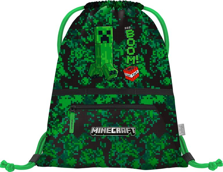 BAAGL Sáček s kapsou Minecraft Boom Presco Group