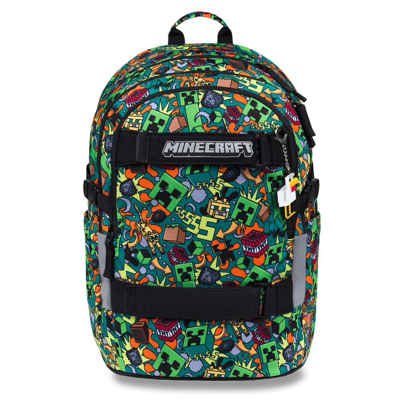 BAAGL Školní batoh Skate Minecraft Chaos Presco Group