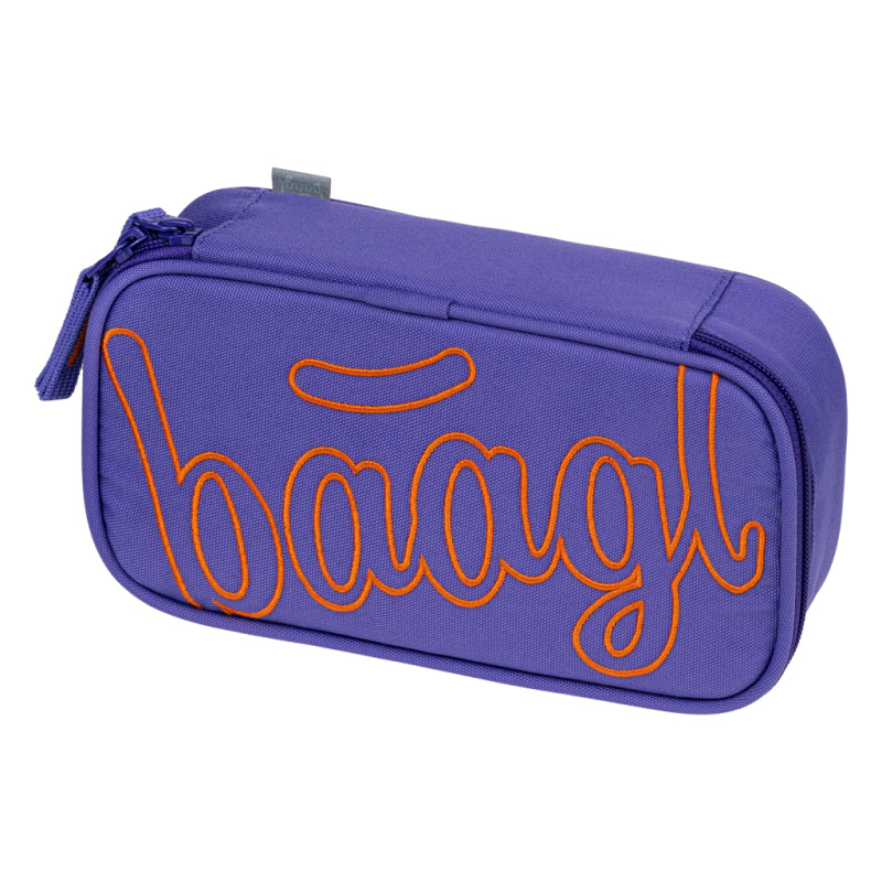 BAAGL Školní penál etue Orange GRS Presco Group