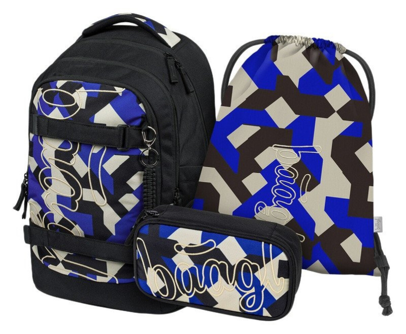 BAAGL SET 3 Skate Max Variety: batoh, penál, sáček GRS Presco Group