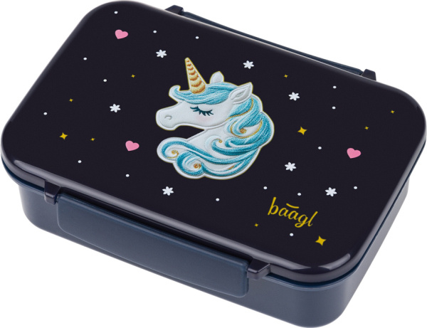 BAAGL Box na svačinu s přihrádkami Unicorn Gold Presco Group