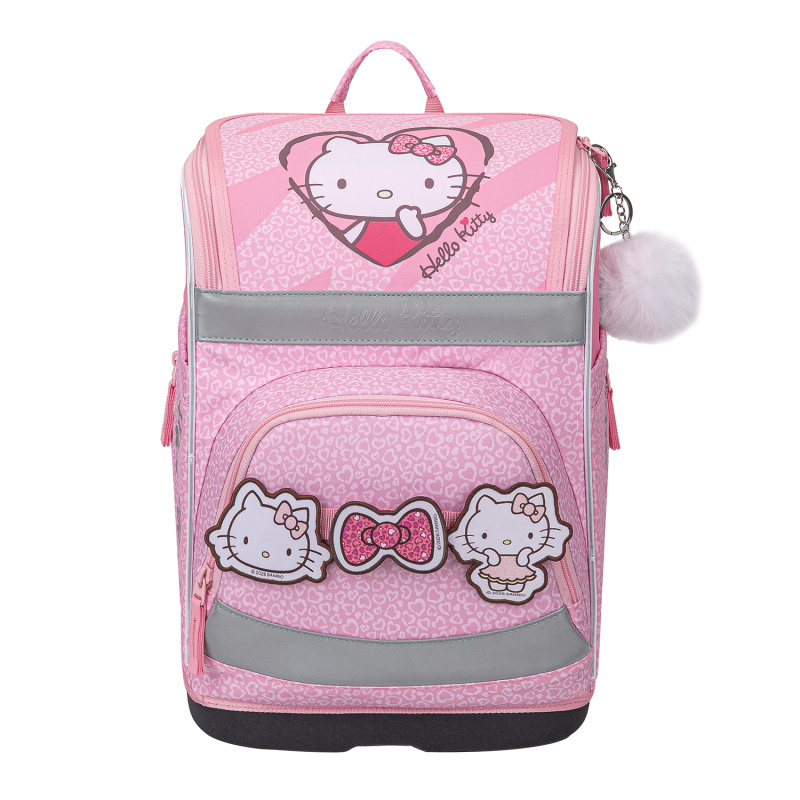 BAAGL Školní aktovka Zippy Plus Hello Kitty Sweet Leopard GRS Presco Group