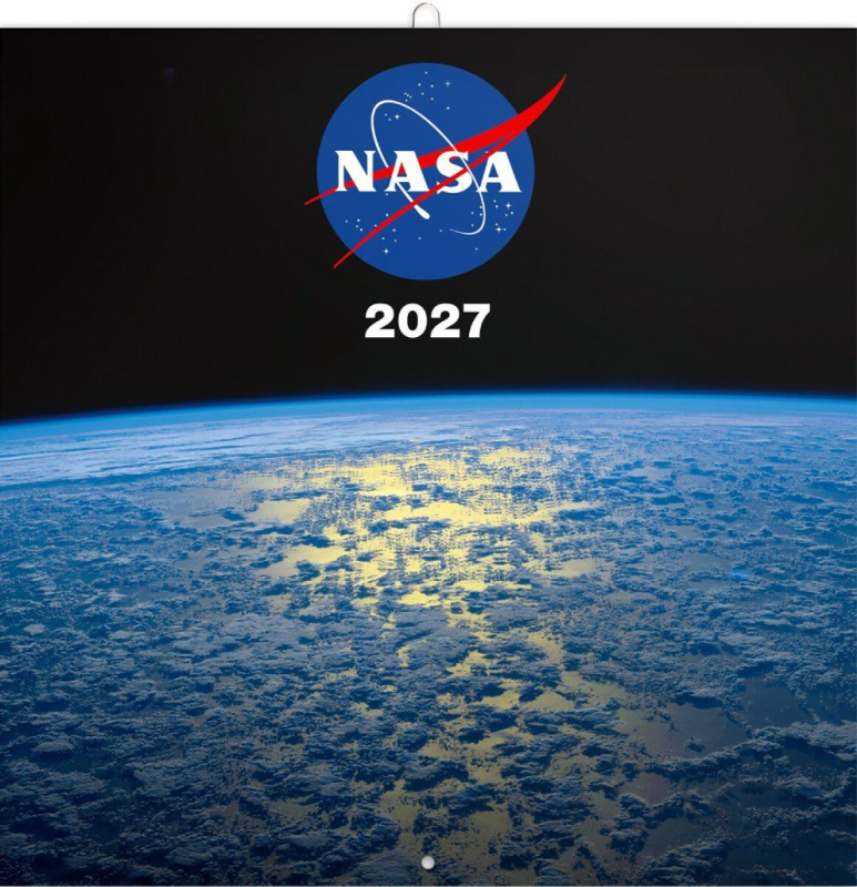 Notique poznámkový kalendář Nasa 2027 30 × 30 cm
