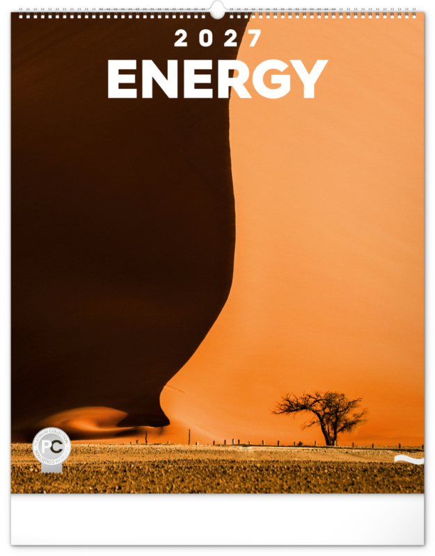 Nástěnný kalendář Energie 2027, 48 × 56 cm