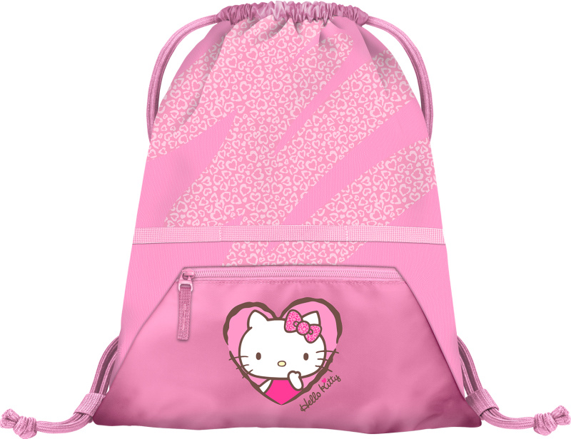 BAAGL Sáček s kapsou Hello Kitty Sweet Leopard GRS Presco Group