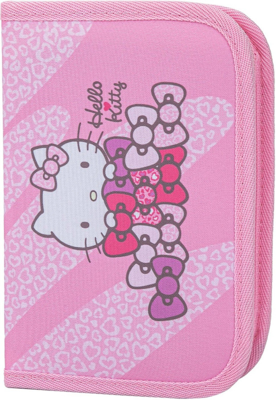 BAAGL Školní penál jednopatrový Hello Kitty Sweet Leopard GRS Presco Group