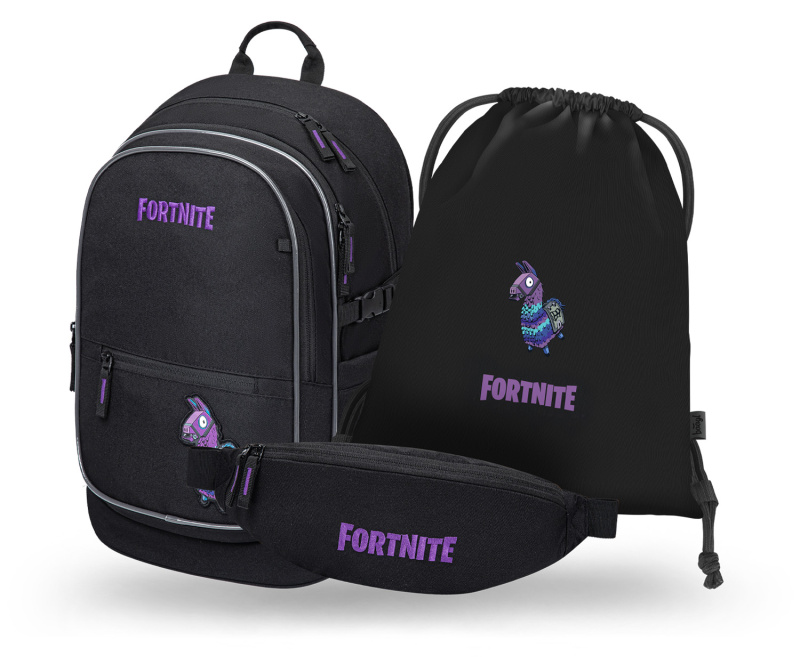 Baagl Školní set Core Fortnite Llama