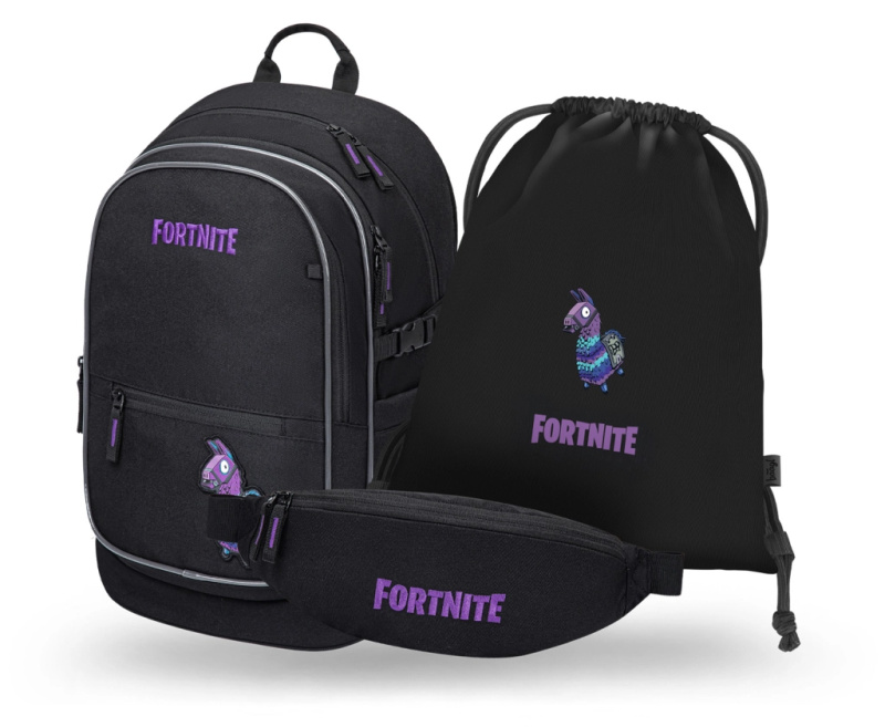 Baagl Školní set Core Fortnite Llama