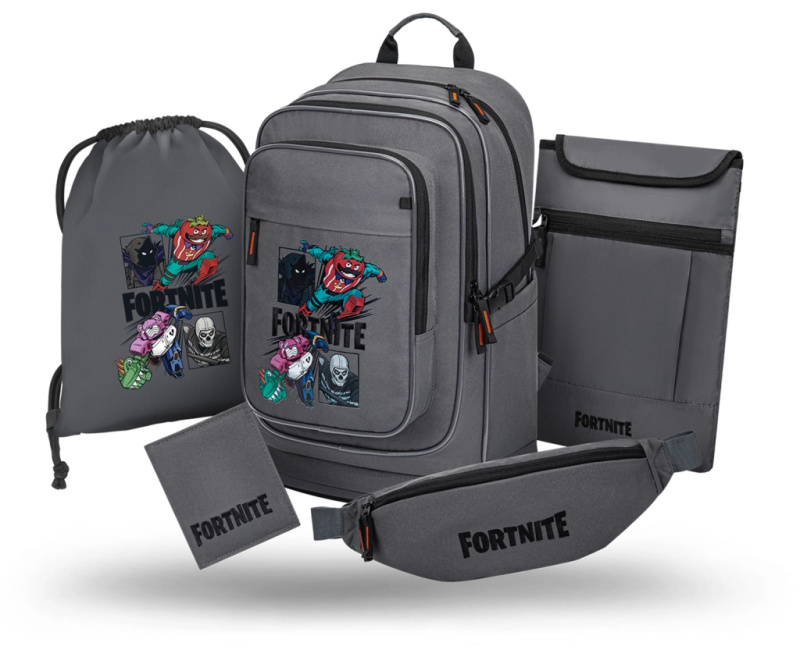 Baagl Školní set Cubic Fortnite Squad II