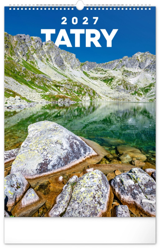 NOTIQUE Nástenný kalendár Tatry 2027, 33 x 46 cm Presco Group