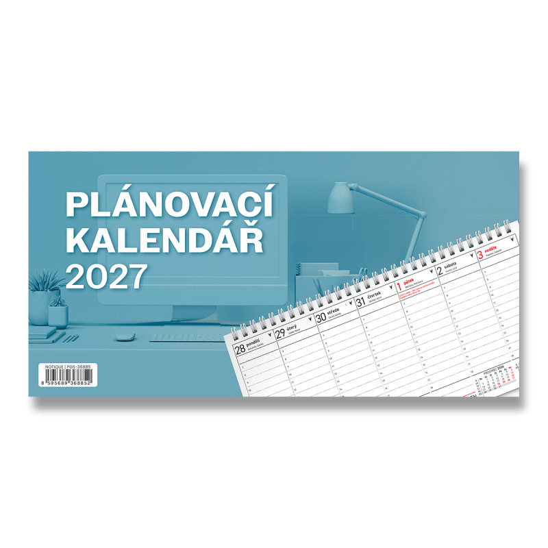 Plánovací 2027 - stolní pracovní kalendář