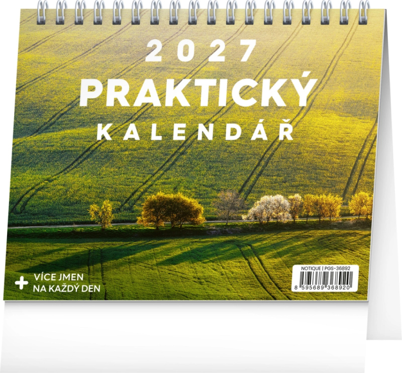 NOTIQUE Stolní kalendář Praktický kalendář s citáty 2027