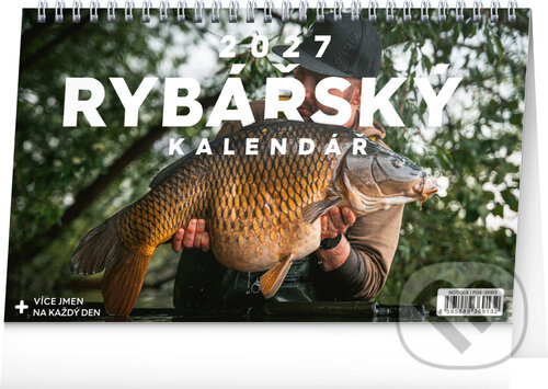 Notique stolní rybářský kalendář 2027