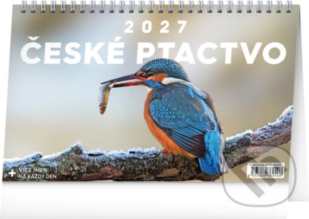 Notique stolní kalendář České ptactvo 2027