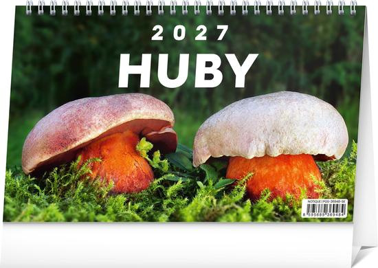 Notique stolní kalendář Huby 2027 (23,1 × 14,5 cm)