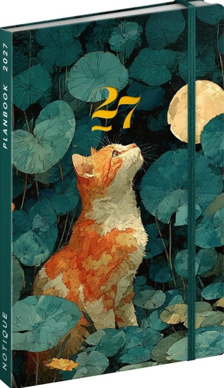 Presco Planbook 2027 - diář / notes - Kočka