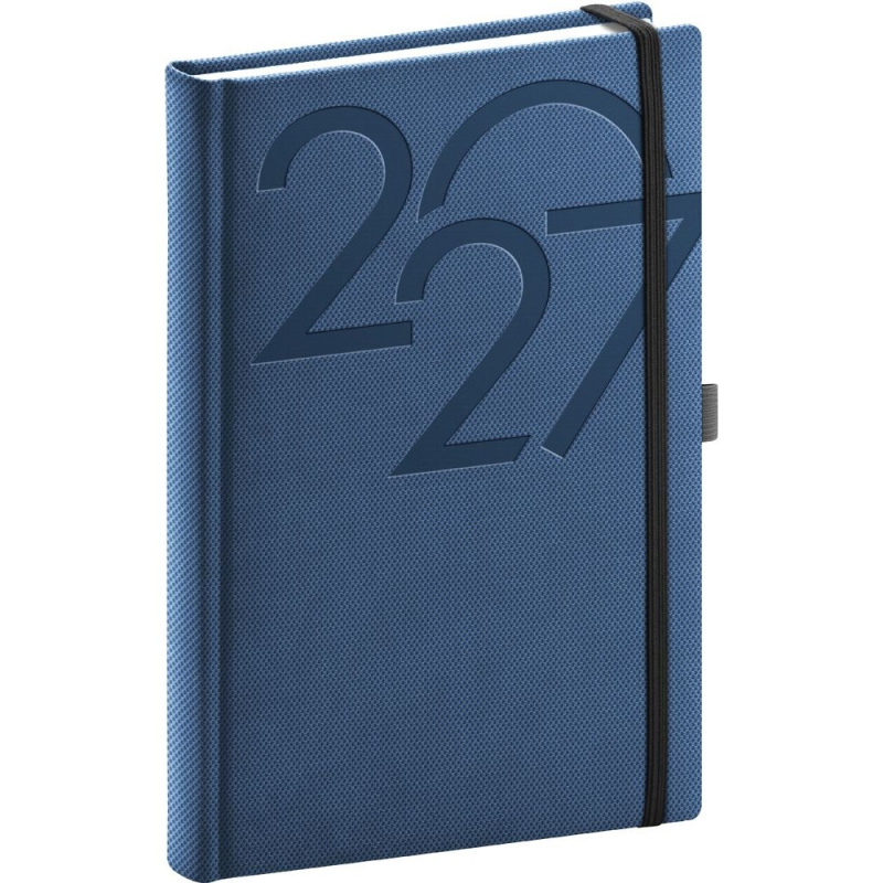 Notique denní diář Ajax 2027 modrý 15 × 21 cm