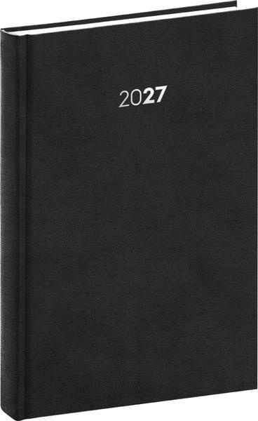 Presco Balakon 2027 - denní diář A5 - černý