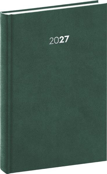 NOTIQUE Denný diár Balakon 2027 (zelený),NOTIQUE Denný diár Balakon 2027 (zelený)