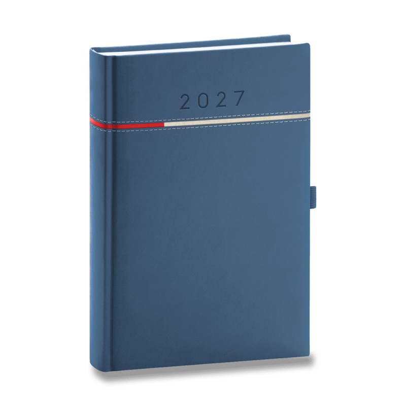 Presco Tomy 2027 - denní diář A5 - modrý