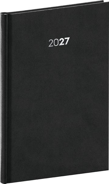 Presco Balakon 2027 - týdenní diář A5 - černý