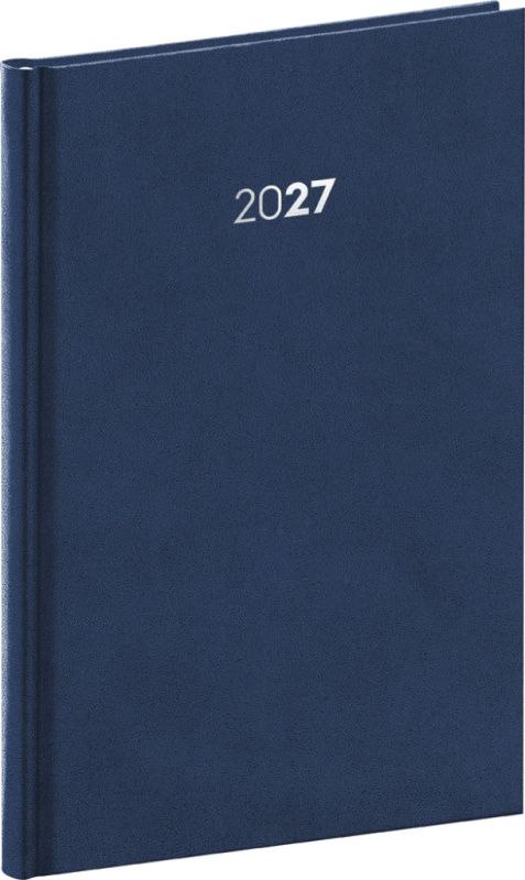 Presco Balakon 2027 - týdenní diář A5 - modrý