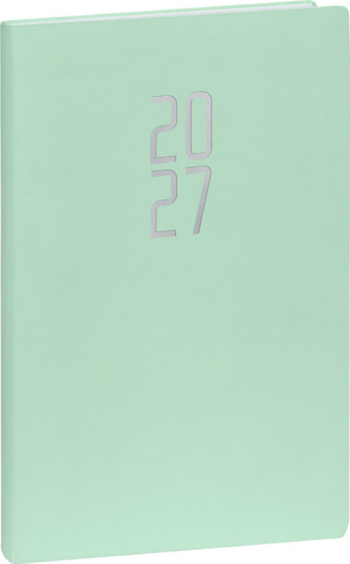 Notique týdenní diář ponza 2027 mentolový 15 × 21 cm