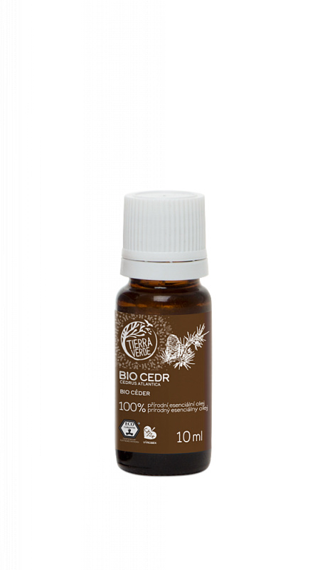 Tierra Verde – Esenciální olej BIO Cedr, 10 ml