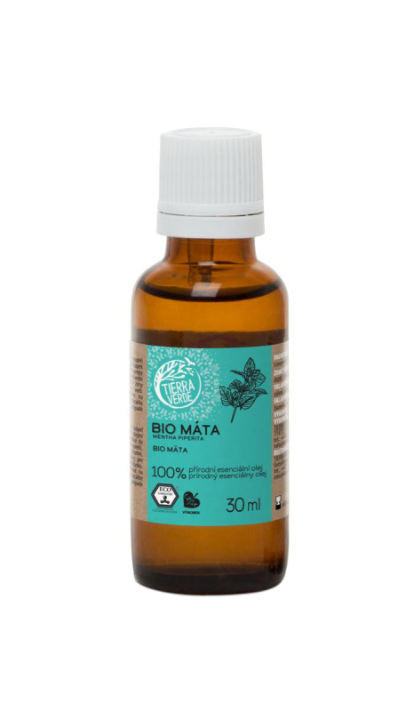 Tierra Verde – Esenciální olej BIO Máta, 30 ml