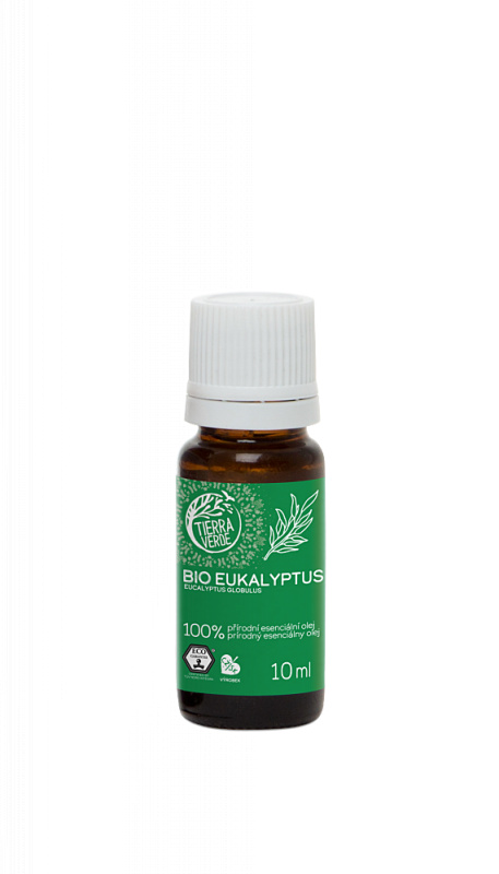 Tierra Verde – Esenciální olej BIO Eukalyptus, 10 ml