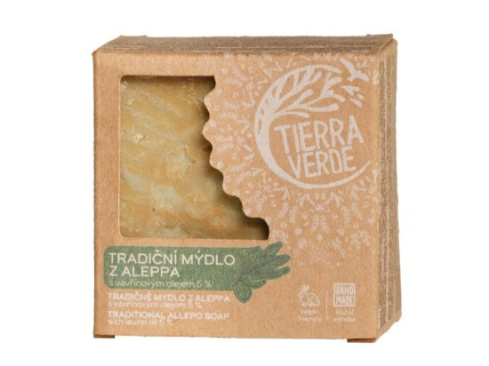 Tierra Verde – Mýdlo Aleppo 5 %, 190 g