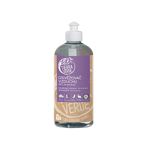 Tierra Verde – Osvěžovač vzduchu – BIO Levandule 500 ml
