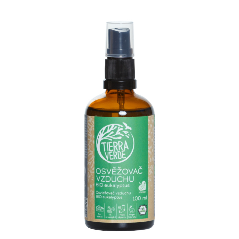 Tierra Verde – Osvěžovač vzduchu – BIO Eukalyptus 100 ml