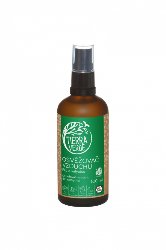 Tierra Verde – Osvěžovač vzduchu – BIO Eukalyptus 100 ml
