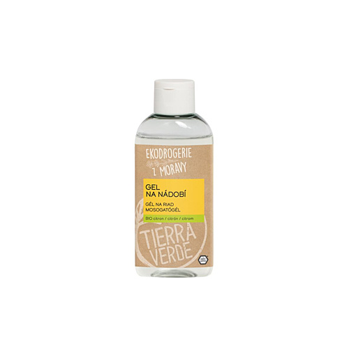 Tierra Verde – Gel na nádobí BIO citron, 110 ml