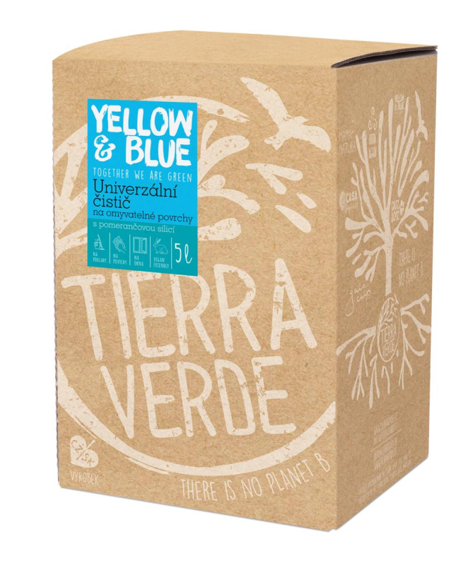 Tierra Verde – Univerzální čistič (Yellow & Blue), 5 l