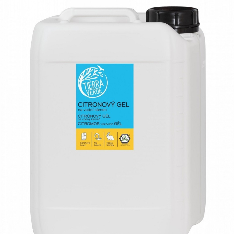 Tierra Verde – Citronový gel na vodní kámen 5 l