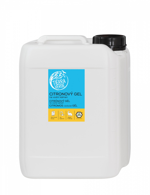 Tierra Verde – Citronový gel na vodní kámen 5 l