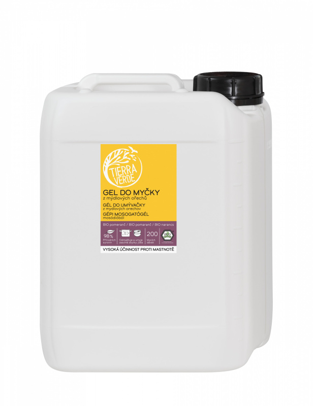 Tierra Verde – Gel do myčky BIO pomeranč 5 l