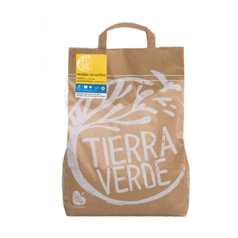 Tierra Verde – Prášek do myčky na nádobí, 5 kg