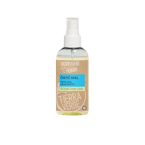 Tierra Verde – Čistič skel BIO pomeranč a citronela, 110 ml