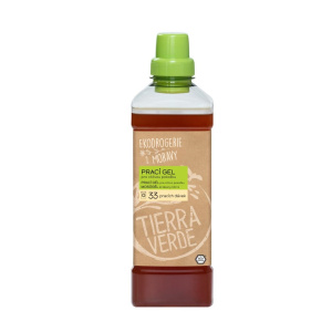 Tierra Verde – Prací gel bez vůně (Yellow & Blue), 1 l