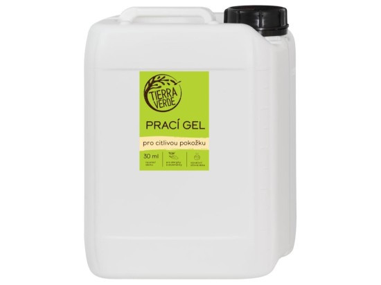 Tierra Verde – Prací gel  pro citlivou pokožku 5 l