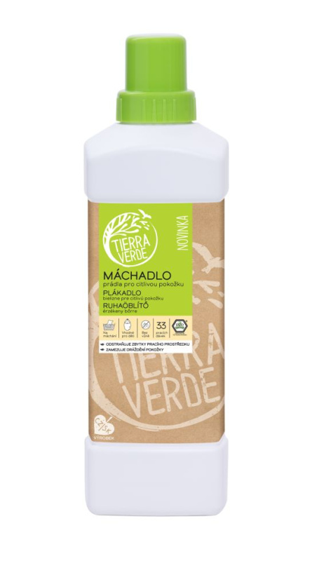 Tierra Verde – Máchadlo prádla pro citlivou pokožku 1 l