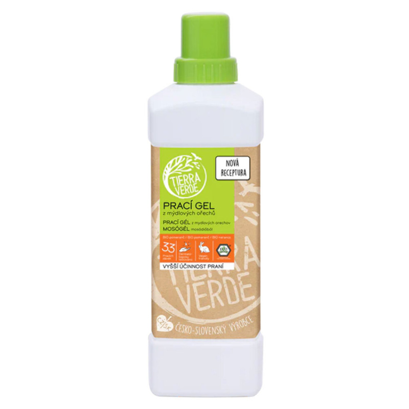Tierra Verde – Prací gel pomeranč 1 l