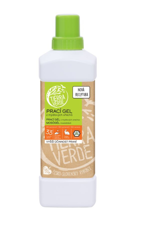 Tierra Verde – Prací gel pomeranč 1 l