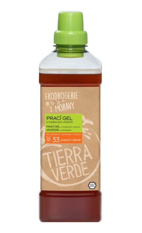 Tierra Verde – Prací gel pomeranč 1 l