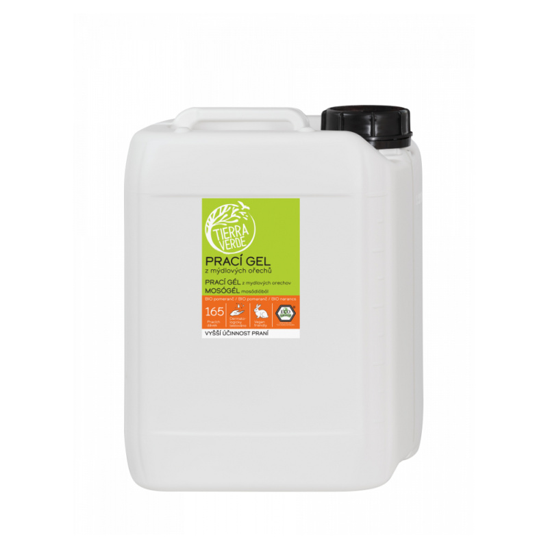 Tierra Verde – Prací gel pomeranč 5 l